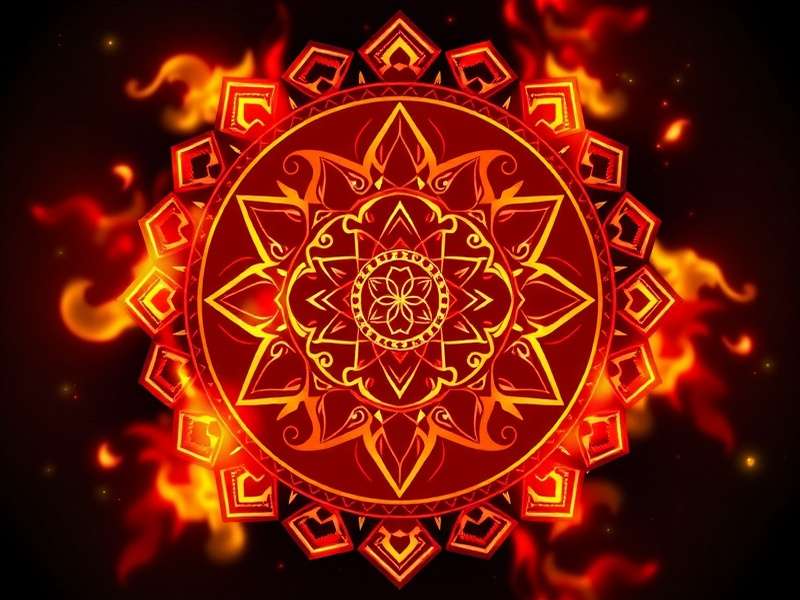 Agni Fire Mandala Game Banner